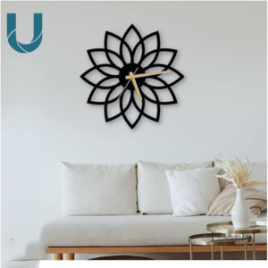 Floral Elegance Wall Clock