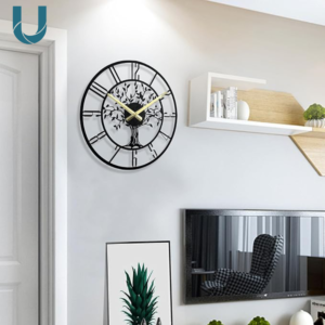 Round Modern Acrylic Wall Clock for Living Room